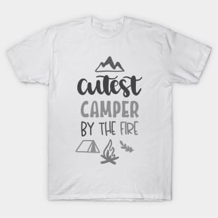 Cutest Camper By The Fire Outdoors Shirt, Hiking Shirt, Adventure Shirt T-Shirt